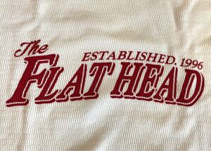 【新品未使用】フラットヘッド　THE FLAT HEAD 長袖 プリントTシャツ サーマル THLC-006 オフホワイト