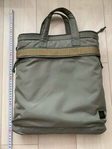 MIS エムアイエス MIS-1045SS PADDED HELMET BAG S パッド入りヘルメットバッグ（S）MADE IN USA - OLIVE　中古備品