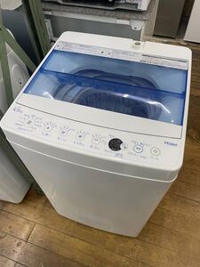 □【引き取り限定】全自動洗濯機 Haier ハイアール《JW-C45CK》引取り限定 2019年製 動作確認済み