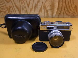 □P/183☆ヤシカ YASHICA☆フィルムカメラ☆Electro 35☆レトロ アンティーク☆動作不明☆ジャンク