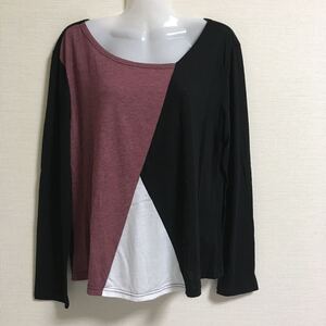 ★長袖 カットソー Tシャツ