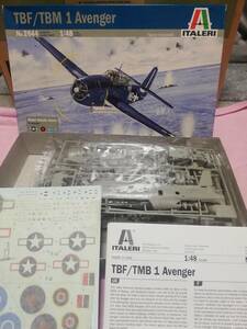 イタレリ 1/48 アメリカ海軍 TBF/TBM-1 アベンジャー