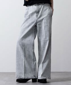 【試着のみ】CLEL Vintage Design Flare Denim Pants クレイル　ヴィンテージデザインフレアデニムパンツ　Sサイズ