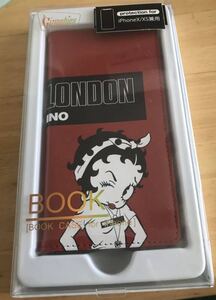 iPhoneケース MICHIKO LONDON ミチコロンドン Betty Boop ベティー ブープ iPhoneX XS 手帳