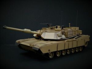 【Ver.7.0・赤外線ユニット・BB弾発射・サウンド・発煙仕様 2.4GHz】Heng Long 1/16 戦車ラジコン アメリカ軍 M1A2 エイブラムス