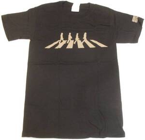 正規品Δ送料無料 Beatles(ビートルズ)walking Abbey Tシャツ(S)