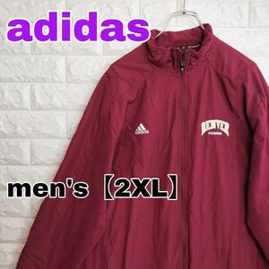 B85【adidas】Scorchフルジップ ナイロンジャケット【メンズ2XL】