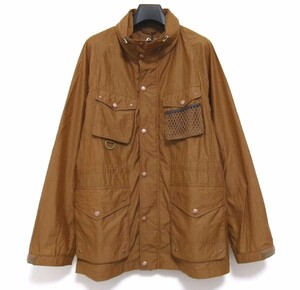 新品★JOSEPH ABBOUD★ジョセフアブード★リップルサッカー ブルゾン★撥水加工★L★軽量★テフロンECOエリート