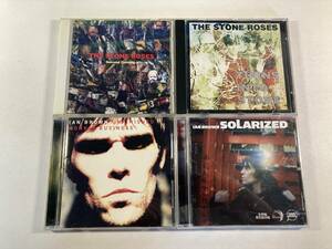 W7986 ザ・ストーン・ローゼズ イアン・ブラウン 4枚セット｜The Stone Roses Ian Brown Second Coming Turns Into Stone Solarized