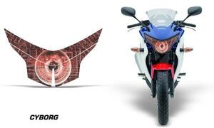 AMR Racing ヘッドライト アイ デカールCB R CBR250R MC41 -2013