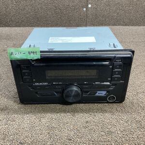 AV11-441 激安 カーステレオ KENWOOD CK-W70D YJ5-234J-00 165X2945 AUX CD プレーヤー 通電未確認 ジャンク