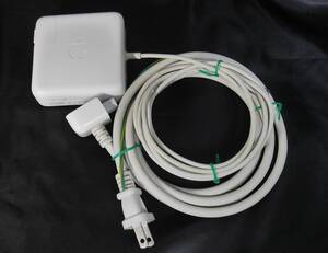 【被膜破れ】Apple A1344 Magsafe Power Adapter 60W 16.5V 3.65A プラグケーブル付き