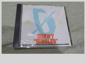 BOOWY 　ベスト　 SINGLES　CDアルバム　ボウイ　氷室京介　布袋寅泰　マリオネット