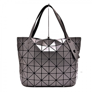 バオバオイッセイミヤケ BAOBAO ISSEYMIYAKE ショルダーバッグ BB23-AG401 ロックマット チャコールグレー バッグ