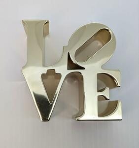 ロバート・インディアナ『LOVE』ゴールド Robert Indiana アート