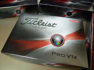 ◆2023年！最新/日本正規品◆Titleist new タイトリスト PRO V1x /ホワイト/1ダース/新品◆ハイナンバー/プロV1X！世界使用率NO1★