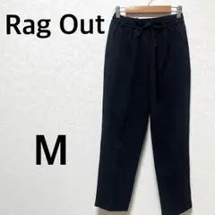 Rag Out ストレートパンツ　スラックス　レディース　ウエストゴム　ドロスト