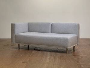 -od0216b｜Cassina 名作 混紡ファブリック GRANDANGOLO/グランダンゴロ ミニマムダブルソファ｜カッシーナ arflex アルフレックス シボネ