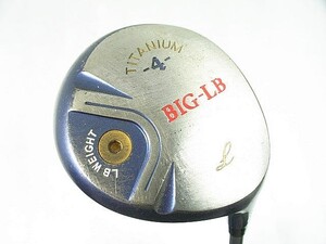 即決 お買い得品！中古 BIG-LB Ti フェアウェイ 4W NEWチタンカーボン2S - L