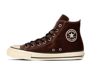 Converse All Star US Velvet Hi "Brown" 25.5cm 31313320