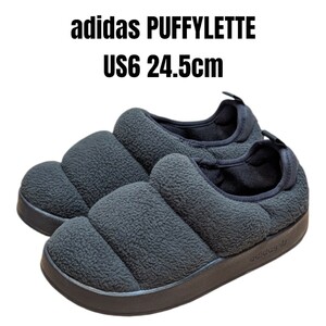 アディダス パフィレッタ adidas PUFFYLETTE 24.5cm　レディーススニーカー　スリッポン　adidasスニーカー　adidasスリッポン