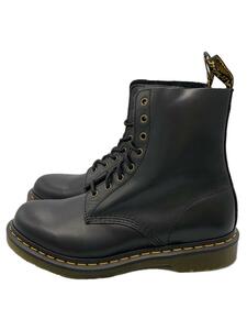 Dr.Martens◆レースアップブーツ/UK9/BLK/レザー/1460pascal