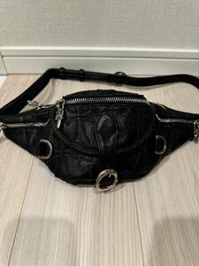 CHROME HEARTS　オーダー品　クロスパッチ　スナットパックミニ　クロムハーツ　ショルダー　ウエスト　バッグ　BAG snatpac