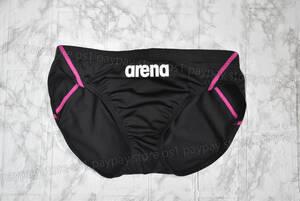 arena アリーナ ARN-1023M AQUA XTREME アクアエクストリーム RIMIC ハイカット FINA ブーメラン水着 男子競泳水着 ブラック サイズXO