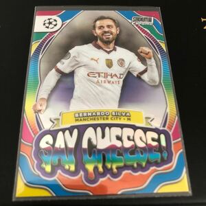 【2023-24 Topps stadium Chrome】BERNARDO SILBA MANCHESTER CITY SAY CHEESE!