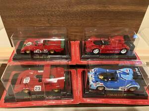 4台セット Ferrari 312PB F333SP 612CAN AM 1/43 アシェット フェラーリ コレクション 未開封