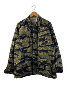 US.ARMY◆MCGUIRE ARMY NAVY/コバットジャケット/KHK/タイガーストライプ//