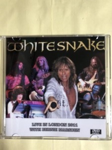 WHITESNAKE DVD VIDEO LIVE IN LONDON 2011 With Bernie Marden 1枚組　同梱可能