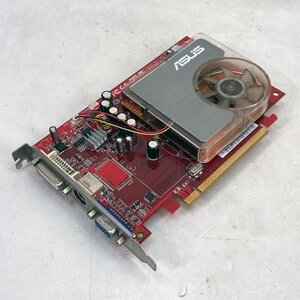 中古グラフィックカード 表示確認済 WinXP～WinVista LINUX ★ ASUS Radeon X1650 GDDR3 256MB 256bit VGA/DVI/VIDEO #3303-K