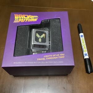 Back to the future flux capacitor watch バックトゥザフューチャー 次元転移装置 腕時計 時計 レア 新品 映画 デロリアン