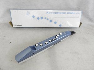 ■TG0828 ☆ Roland ローランド AE-01 Aerophone mini ウインドシンセサイザー 箱付き ☆中古☆