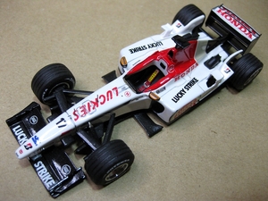 1/43 BAR ホンダ 005 / 2003年マレーシアGP / J・バトン 7位入賞車 / 手作り完成品 / ゼットモデル製 /not TAMEO.BBR