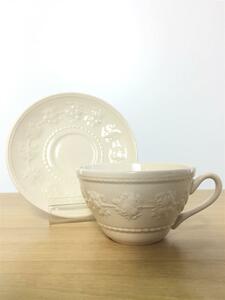 WEDGWOOD◆カップ&ソーサー/WHT/2点セット/1客//