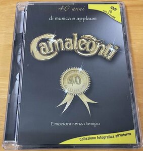 ◎CAMALEONTI / 40 anni di musica e applausi ※伊盤 DVD+CD ( PAL /Region Chord 2→PCで視聴可能 )【edel 8004429010499】2004/4/30発売