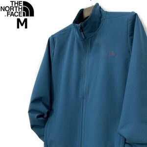 1円～!売切!【正規新品】THE NORTH FACE◆HYBRID WITH FUTUREFLEECE FULL ZIP フルジップ ジャケット US限定 軽量 スポーツ(M)青 180915-5