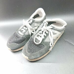 ◇ NEW BALANCE ニューバランス UL420MCB スニーカー サイズ23.5 ブラック グレー レディース E