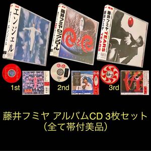 帯付美品 3CDセット★藤井フミヤ ①「エンジェル」②「R＆R ロックンロール」③「TEARS」★チェッカーズ F-BLOOD TRUE LOVE Another Orion