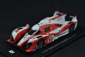 SPARK 1/43 Toyota TS030 Hybrid presentation Spa 2012 スパーク トヨタ ハイブリッド プレゼンテーション スパ 絶版 希少