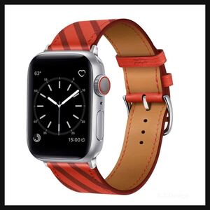 【開封のみ】LEIXIUER ★コンパチブル Apple Watch バンド 45mm 44mm 42mm 41mm 40mm 38mm 49mm 本革 コンパチブル iWatch