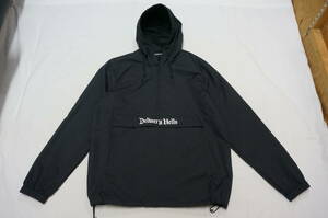 FLAGSTUFF DELIVERY HELLS ANORAK 19SS-DH-01★フラグスタッフ デリバリー ヒルズ アノラック パーカー ブラック 黒 L /フラッグスタッフ 