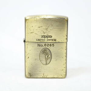 ☆1円スタート　Zippo ジッポ WINDY ウィンディ LIMITED EDITION 1999年 F XV 火花確認OK 現状品 2408-N0038K(NT)