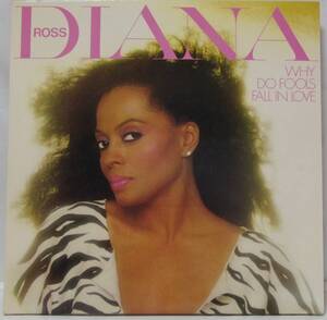 中古LPレコード簡易洗浄済み：DIANA ROSS(ダイアナ・ロス) / WHY DO FOOLS FALL IN LOVE (US盤)