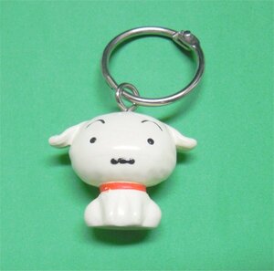 クレヨンしんちゃん　シロ　キーホルダー　中古　少し汚れあり