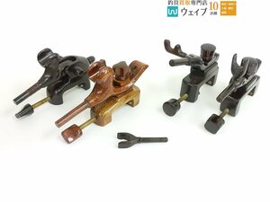 ヘラブナ 弓型万力・大砲型万力 計4点セット