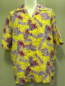 ●新品ハワイ製PINEAPPLE JUICEアロハシャツS