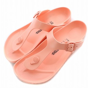 ビルケンシュトック BIRKENSTOCK GIZEH EVA トングサンダル フラット ベルト EU40 26cm ピンク /BB レディース